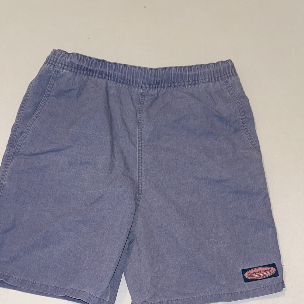 EUC - Vineyard Vines Light Blue/Chambray Boys Swim